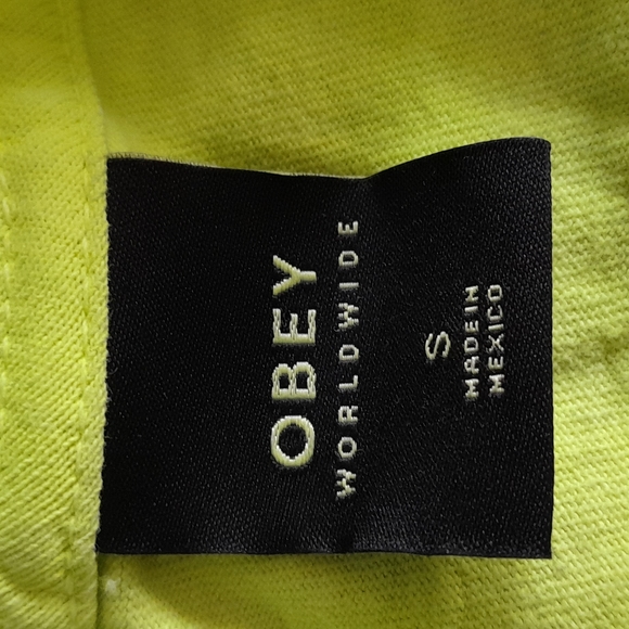 OBEY Worldwide Long Sleeve T-Shirt Size S NWOT🦒74 - Picture 4 of 5